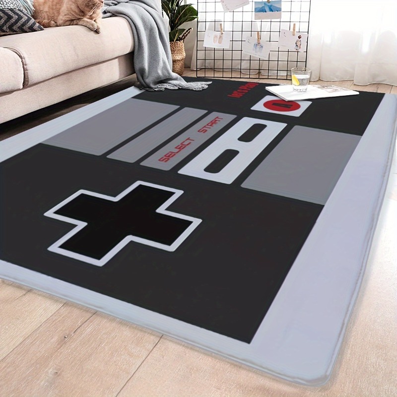 Vintage Gaming Accessories - Karpet bermain 3D dicetak pemain, anti