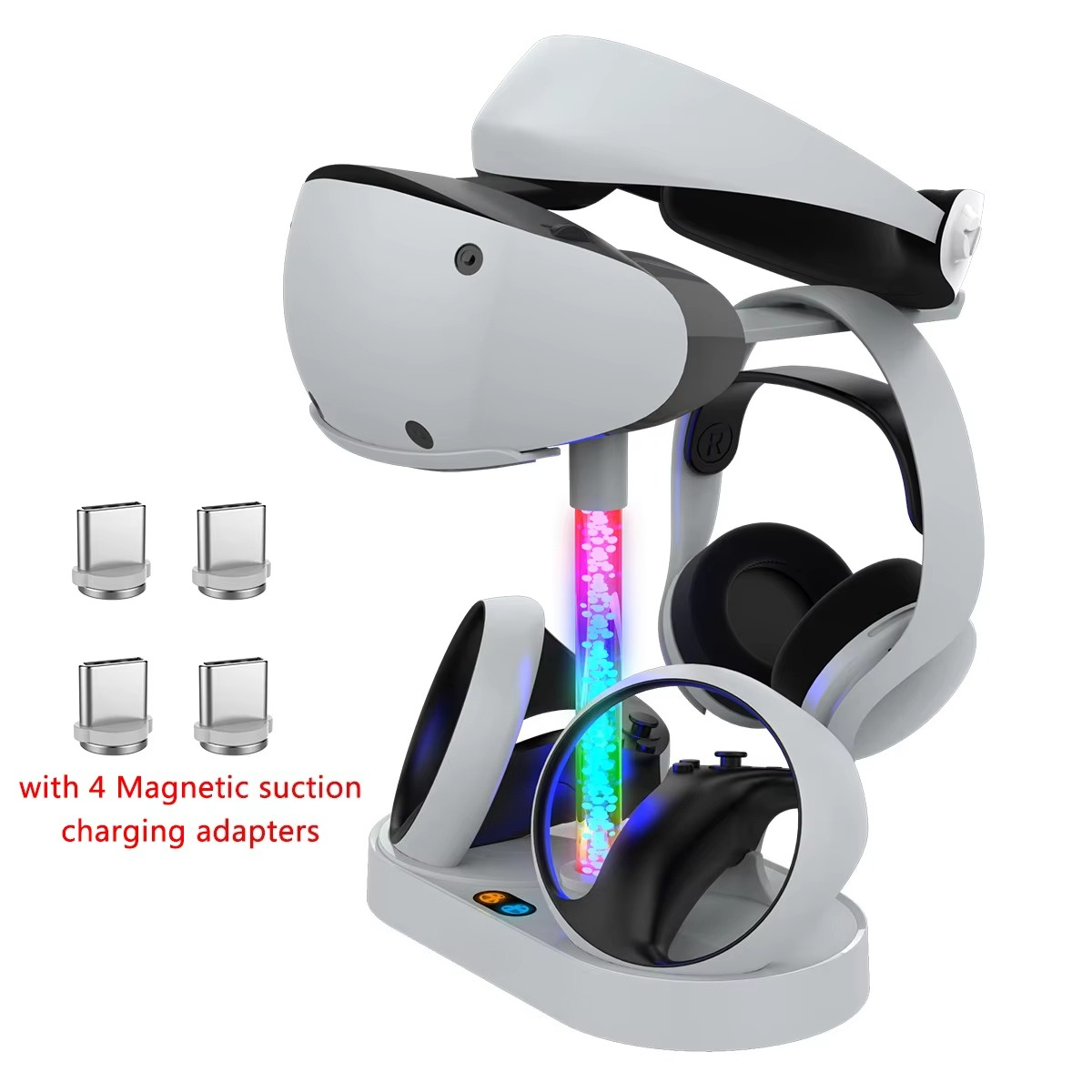 PG-P5V001, Dock Pengisi Daya d - Headset Stand Rgb ulasan dan harga
