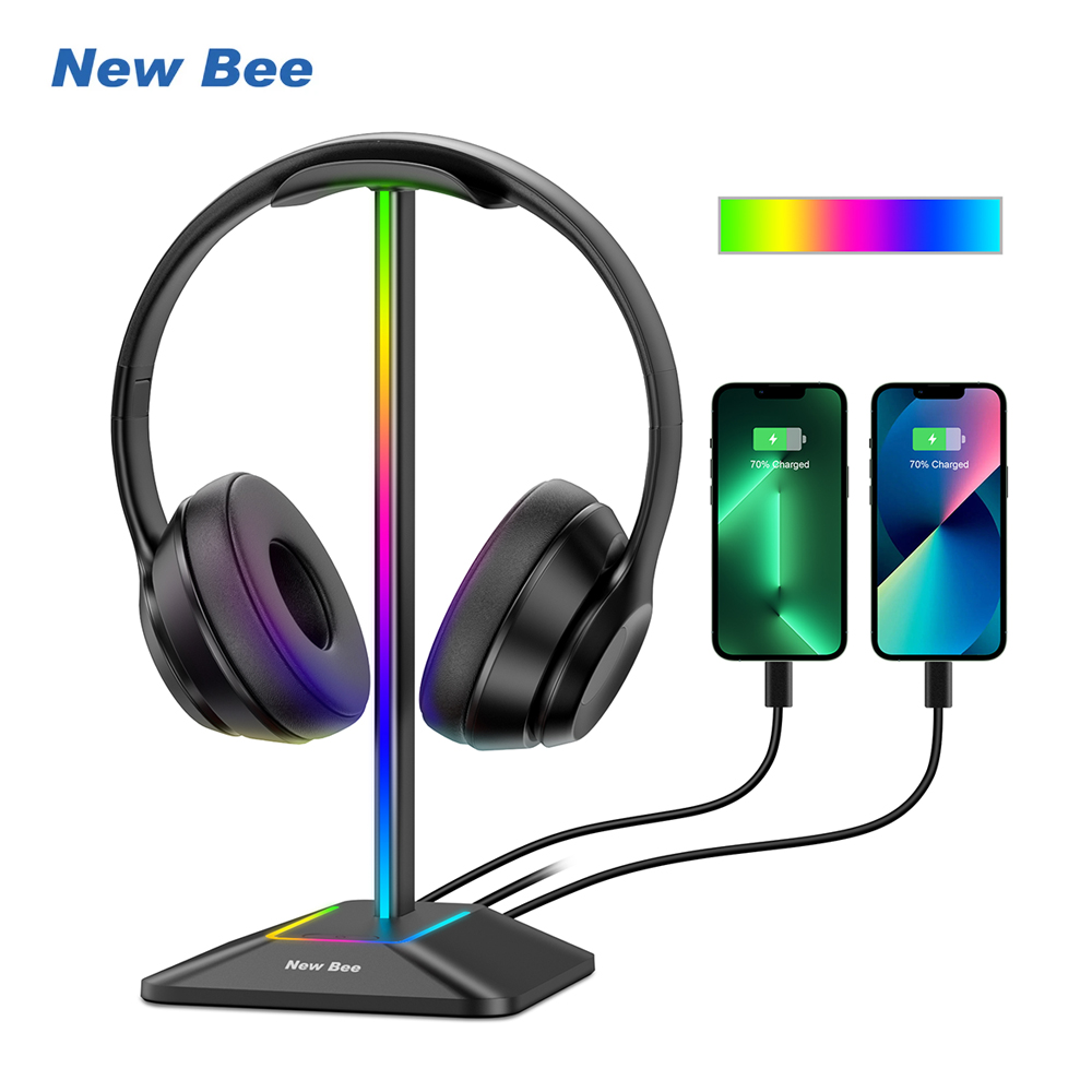 Bee Z8 RGB headphone pemegang  - Headset Stand Rgb ulasan dan harga