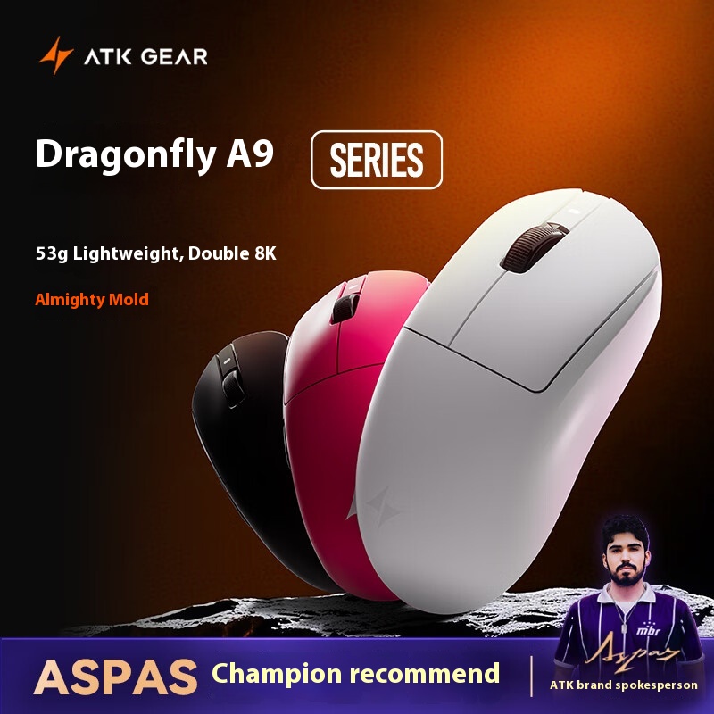 ATK A9 Mouse Gaming Ultra Nirk - Gaming Hand Accessories ulasan dan harga