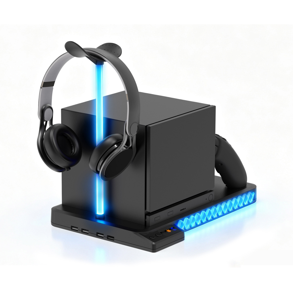 Dudukan Pengisian Daya Pending - Headset Stand Rgb ulasan dan harga