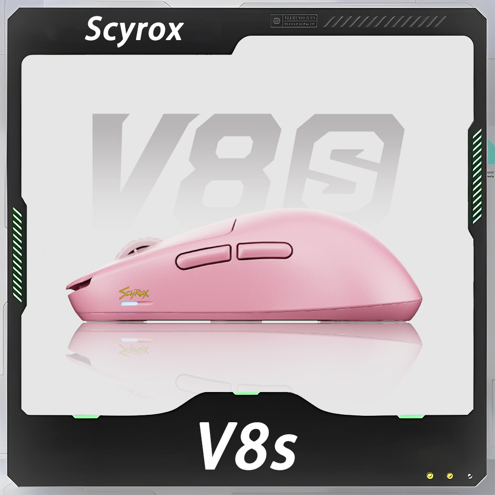 Scyrox V8s Mouse Gaming Berkab - Gaming Hand Accessories ulasan dan harga