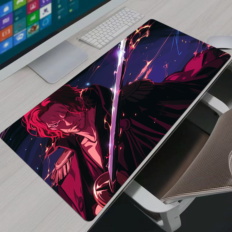 One Piece Shanks Mouse Pad Bes - Gaming Accessories Women ulasan dan harga