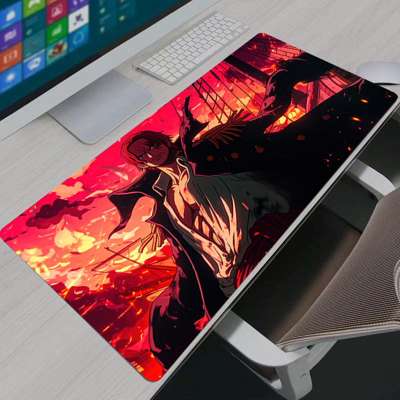 One Piece Shanks Mouse Pad Bes - Gaming Accessories Women ulasan dan harga