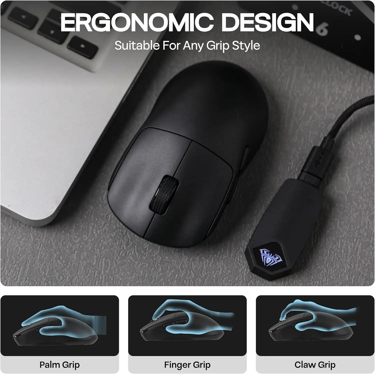 AULA SC800 Mouse Gaming USB-C  - Gaming Hand Accessories ulasan dan harga