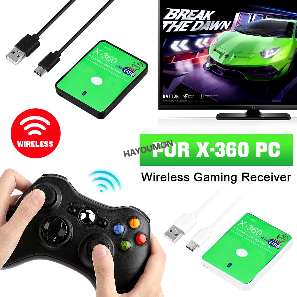 Penerima Game Nirkabel Baru un - Gaming Controllers Xbox Accessories ulasan dan harga