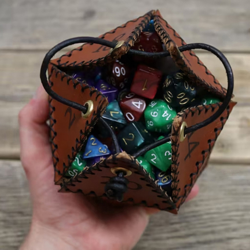 Kotak Penyimpanan Dadu D20 Kul - Gaming Accessories Ideas ulasan dan harga