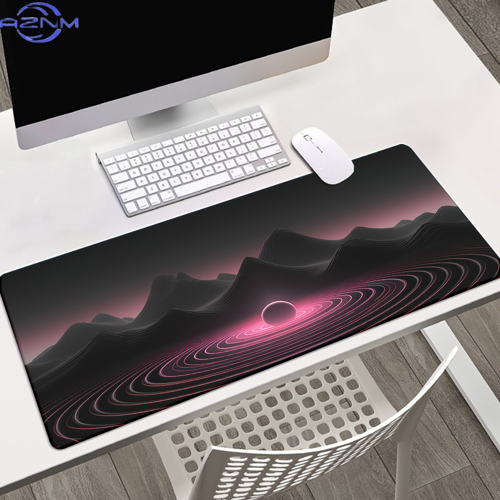 1pc Mousepad Pink Music Wave I - Gaming Accessories Ideas ulasan dan harga