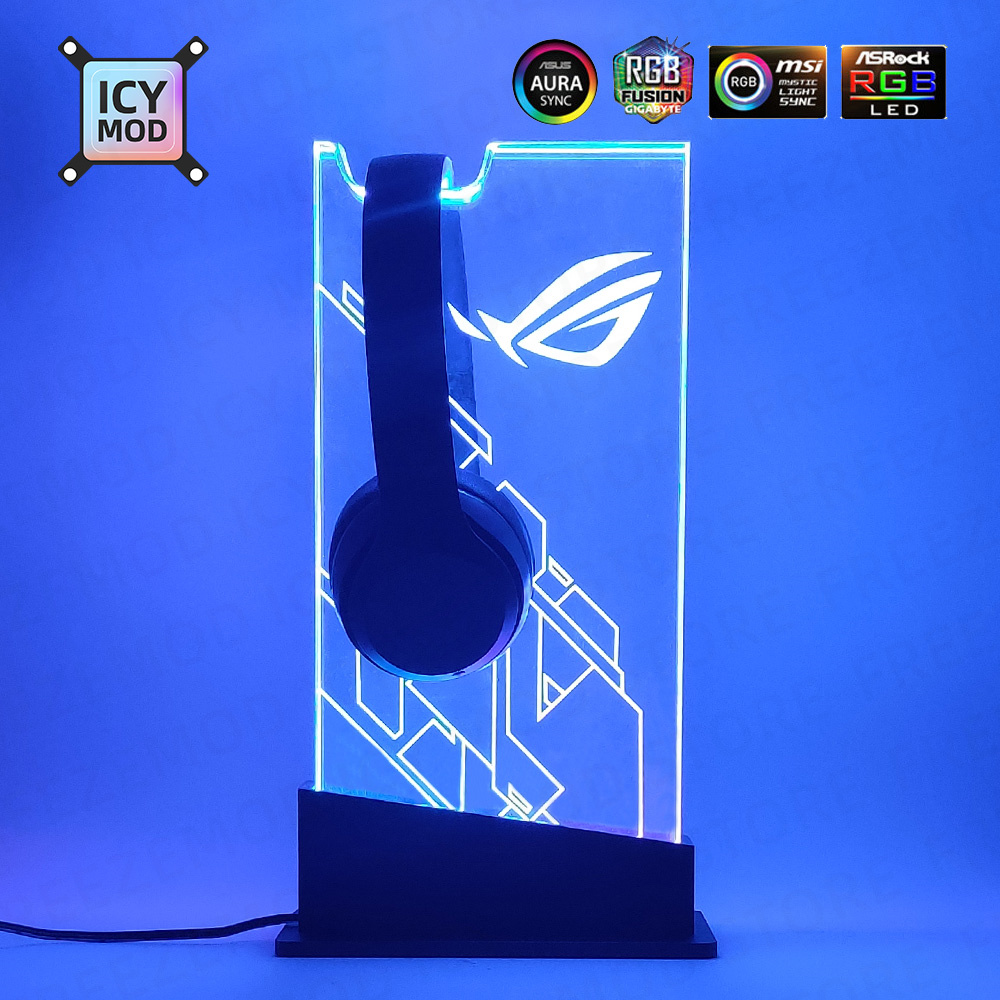 Chassis RGB Headset pemegang A - Headset Stand Rgb ulasan dan harga