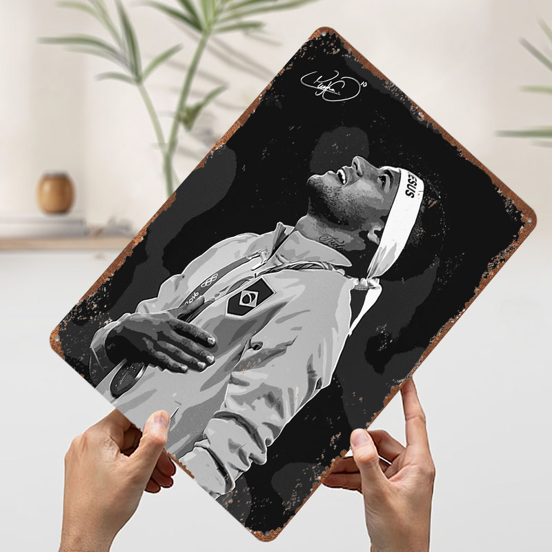 Neymar Jr. Poster Potret Kusto - Vintage Gaming Accessories ulasan dan harga