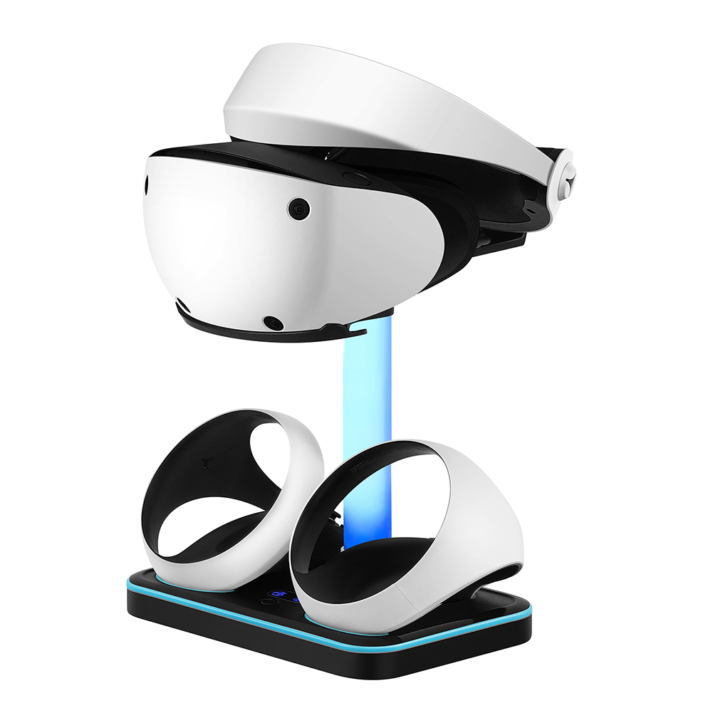 Pengisi Daya Kontroler, Duduka - Headset Stand Rgb ulasan dan harga