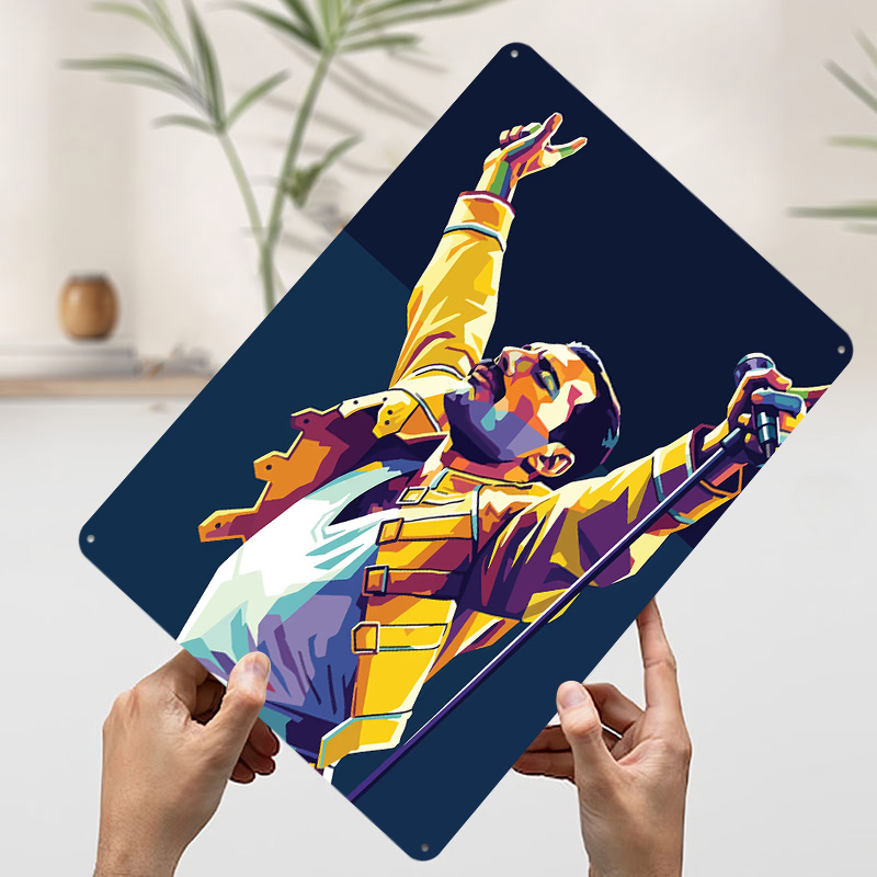 Poster Kaleng Potret Seni Pop  - Vintage Gaming Accessories ulasan dan harga