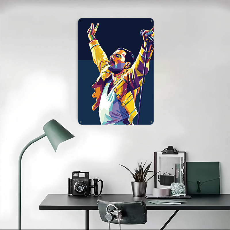 Poster Kaleng Potret Seni Pop  - Vintage Gaming Accessories ulasan dan harga