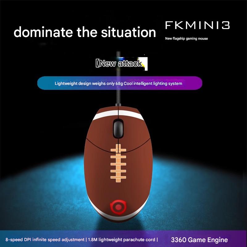 Commatech Fkmini3 Mouse Gaming - Gaming Hand Accessories ulasan dan harga