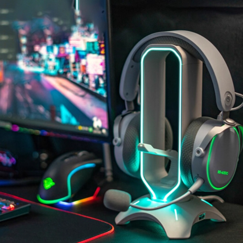Stands Headset RGB dengan Peny - Headset Stand Rgb ulasan dan harga