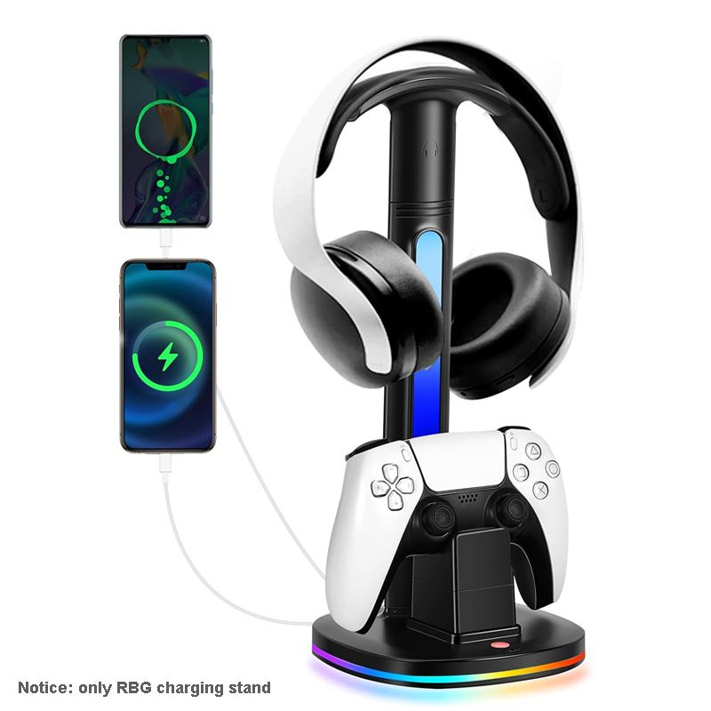 Dudukan pengisi daya pengontro - Headset Stand Rgb ulasan dan harga