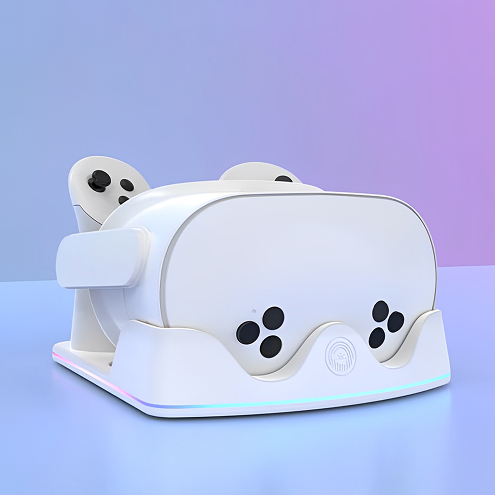 Dok Pengisi Daya untuk Meta Qu - Headset Stand Rgb ulasan dan harga
