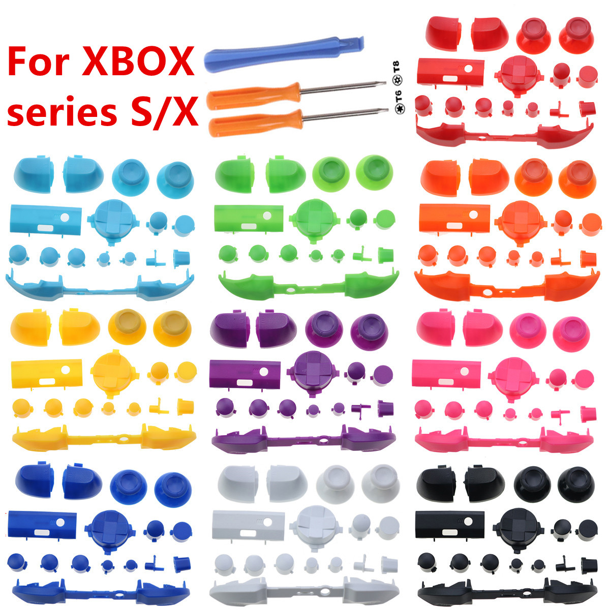 Kunci kustom Set penuh penggan - Gaming Controllers Xbox Accessories ulasan dan harga