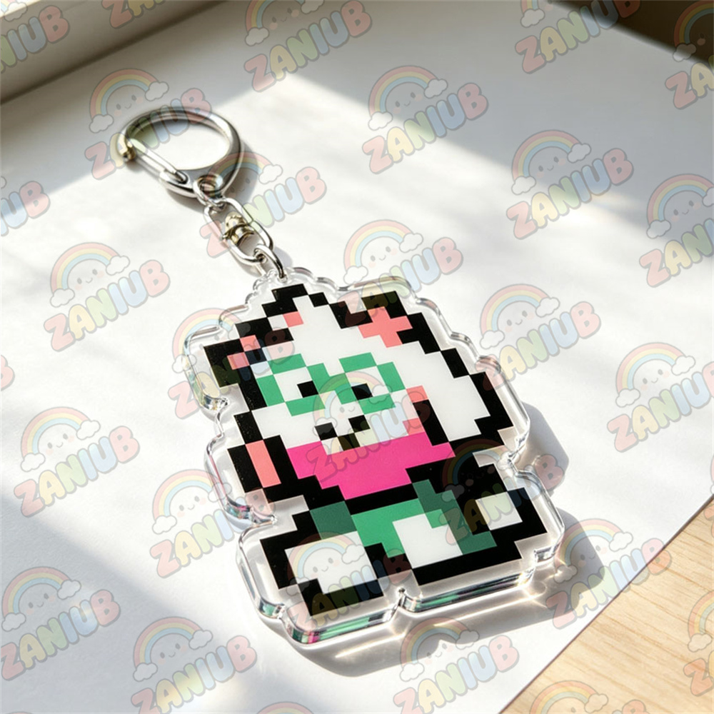 Gantungan Kunci Figur Pixel De - Gaming Accessories For Gaming Room ulasan dan harga