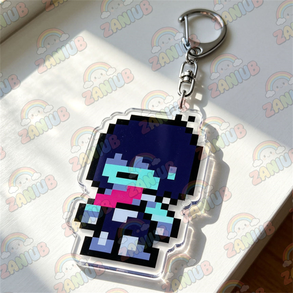 Gantungan Kunci Figur Pixel De - Gaming Accessories For Gaming Room ulasan dan harga